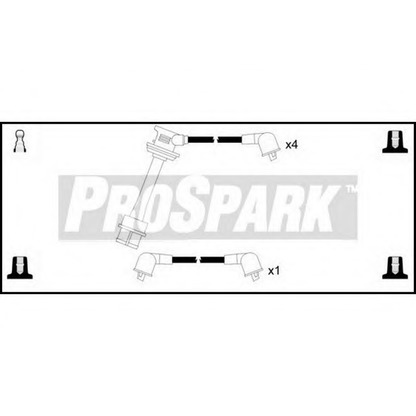 Photo Ignition Cable Kit STANDARD OES1175