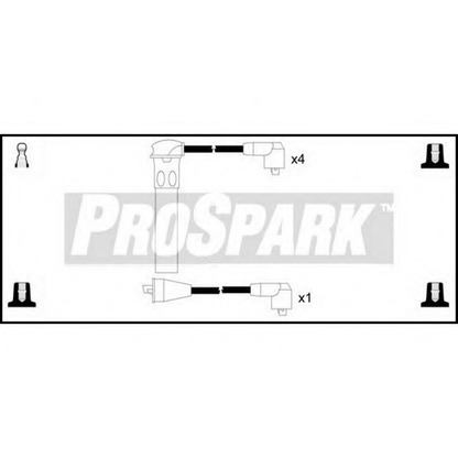 Photo Ignition Cable Kit STANDARD OES118