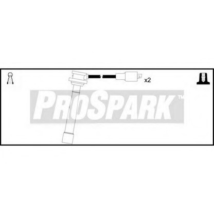 Фото Комплект проводов зажигания STANDARD OES1226