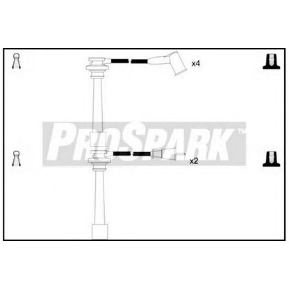 Foto Juego de cables de encendido STANDARD OES1278