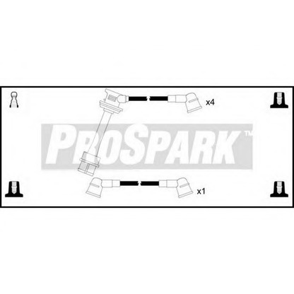 Photo Ignition Cable Kit STANDARD OES411