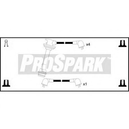 Photo Ignition Cable Kit STANDARD OES420