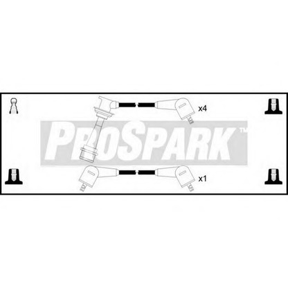 Photo Ignition Cable Kit STANDARD OES428