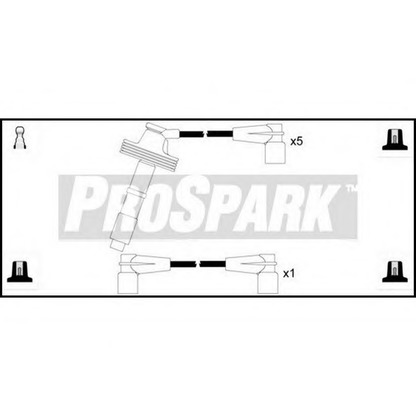 Photo Kit de câbles d'allumage STANDARD OES595