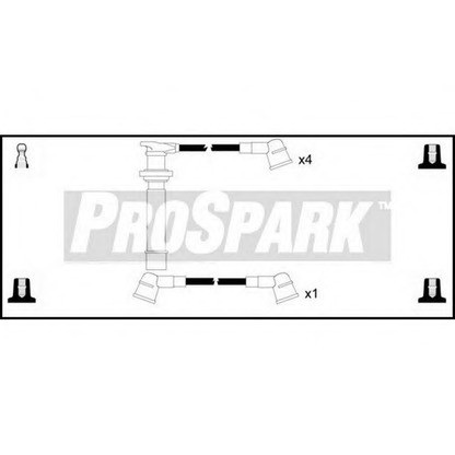 Foto Kit cavi accensione STANDARD OES910