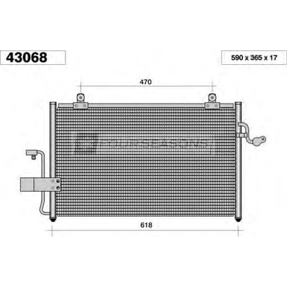 Photo Condenser, air conditioning STANDARD F443068
