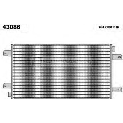 Foto Kondensator, Klimaanlage STANDARD F443086