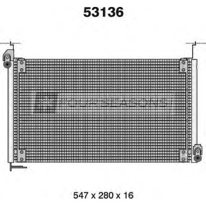 Фото Конденсатор, кондиционер STANDARD F453136