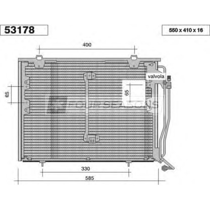 Фото Конденсатор, кондиционер STANDARD F453178