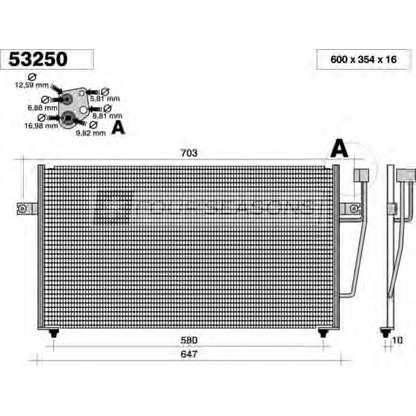 Photo Condenser, air conditioning STANDARD F453250