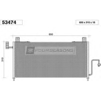 Photo Condenser, air conditioning STANDARD F453474