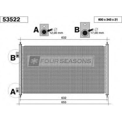 Photo Condenseur, climatisation STANDARD F453522