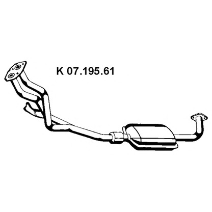 Photo Catalytic Converter EBERSPÄCHER 0719561