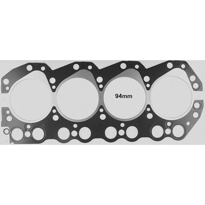 Photo Gasket, cylinder head VICTOR REINZ 615340520