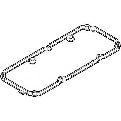 Photo Gasket, cylinder head cover ELRING 733460