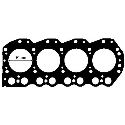 Photo Gasket, cylinder head ELRING 104360