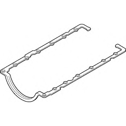 Photo Gasket, wet sump ELRING 468631