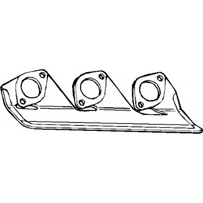 Photo Gasket, exhaust manifold ELRING 495900