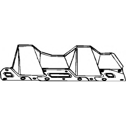Photo Gasket, exhaust manifold ELRING 702714