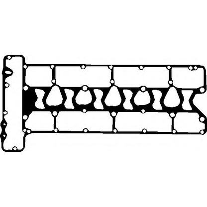 Photo Gasket, cylinder head cover ELRING 226654