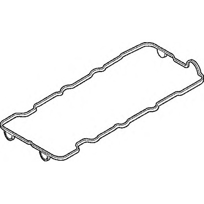 Photo Gasket, cylinder head cover ELRING 918105