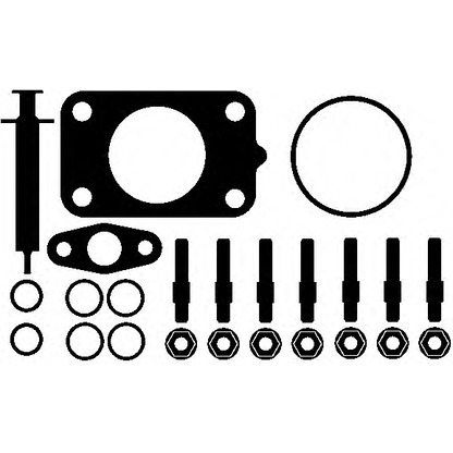 Foto Kit montaggio, Compressore ELRING 715720