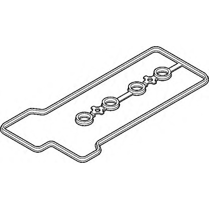 Photo Gasket, cylinder head cover ELRING 182130