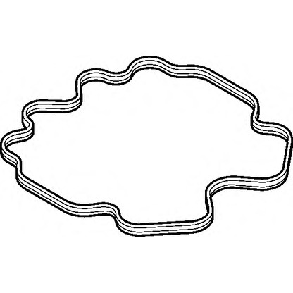 Photo Gasket, cylinder head cover ELRING 187830