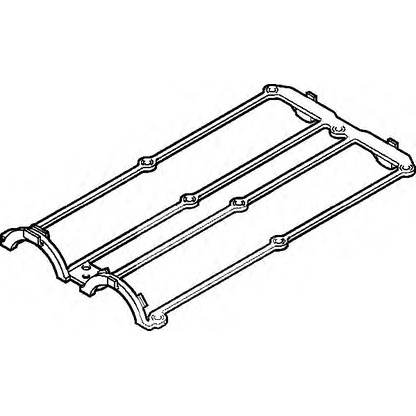 Photo Gasket, cylinder head cover ELRING 377160