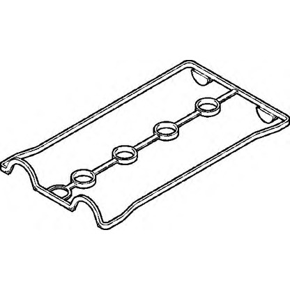 Photo Gasket, cylinder head cover ELRING 457250