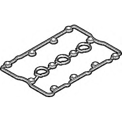 Photo Gasket, cylinder head cover ELRING 493460