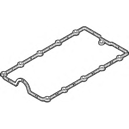 Photo Gasket, cylinder head cover ELRING 527110