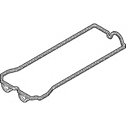 Photo Gasket, cylinder head cover ELRING 709541