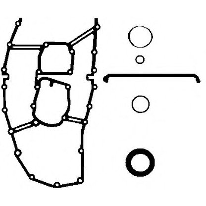 Foto Dichtungssatz, Steuergehäuse ELRING 584840