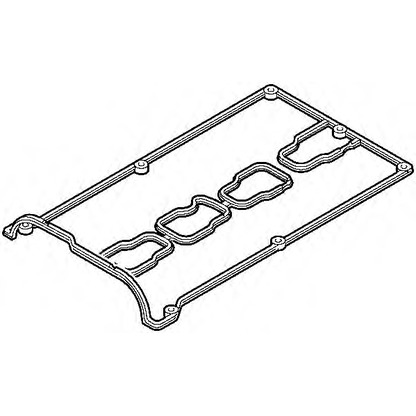 Photo Gasket Set, cylinder head cover ELRING 199020