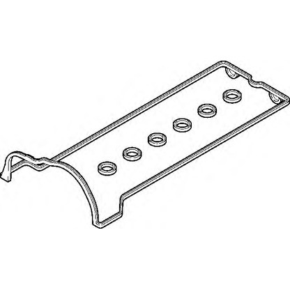 Фото Комплект прокладок, крышка головки цилиндра ELRING 445500