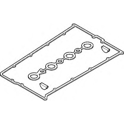 Photo Gasket Set, cylinder head cover ELRING 922528