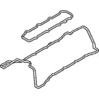 Photo Gasket Set, cylinder head cover ELRING 498960