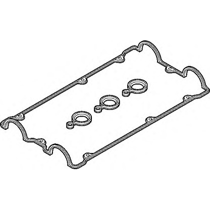 Photo Gasket, cylinder head cover ELRING 685600