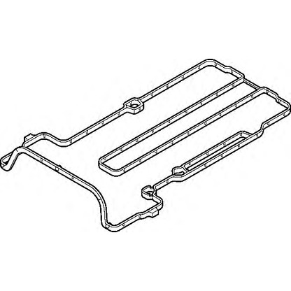 Photo Gasket, cylinder head cover ELRING 691370