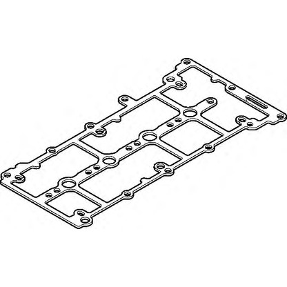 Photo Gasket, cylinder head cover ELRING 743380