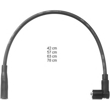Photo Ignition Cable Kit BERU ZEF1044