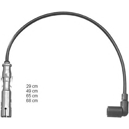 Foto Juego de cables de encendido BERU PRO1224