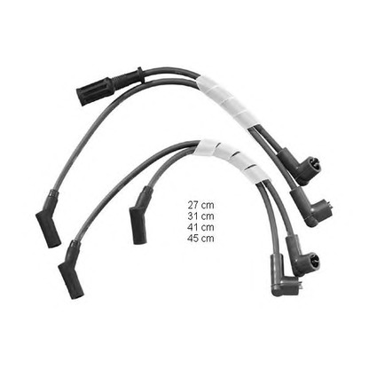 Photo Ignition Cable Kit BERU ZEF1020