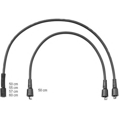 Фото Комплект проводов зажигания BERU ZEF1046