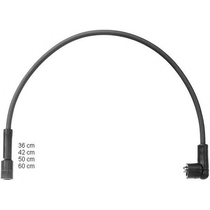 Photo Ignition Cable Kit BERU ZEF1076