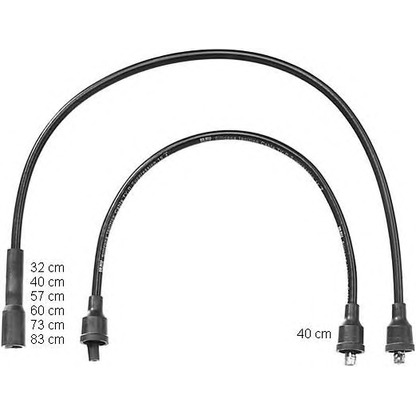 Photo Ignition Cable Kit BERU ZEF1091