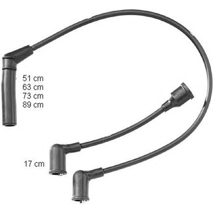 Photo Kit de câbles d'allumage BERU ZEF1101
