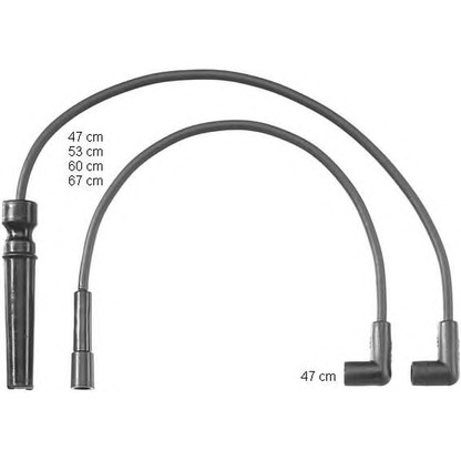 Photo Ignition Cable Kit BERU ZEF1137