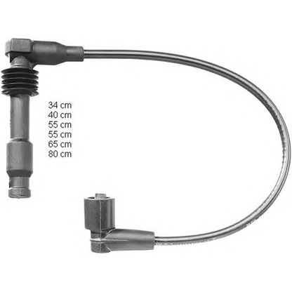 Photo Kit de câbles d'allumage BERU ZEF1152